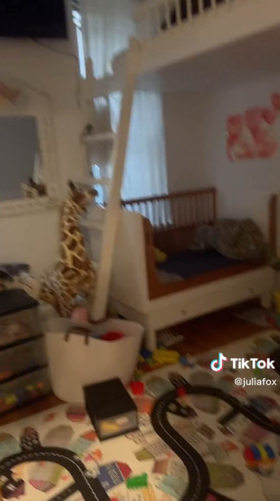 Julia Fox defends apartment on TikTok