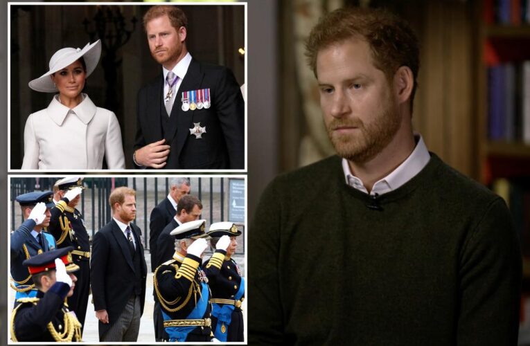 Harry makes clear he does not plan on ditching royal title