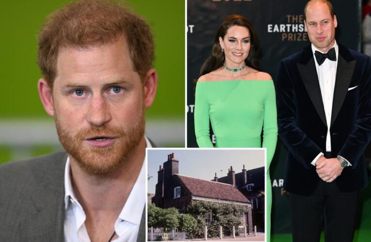 Prince Harry envious of Will, Kate’s ‘magnificent’ palace apartment