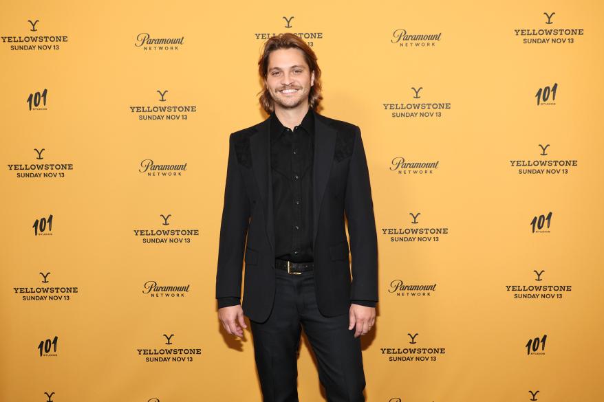 Luke Grimes attends Paramount's "Yellowstone" Season 5 New York Premiere at Walter Reade Theater on November 03, 2022 in New York City.