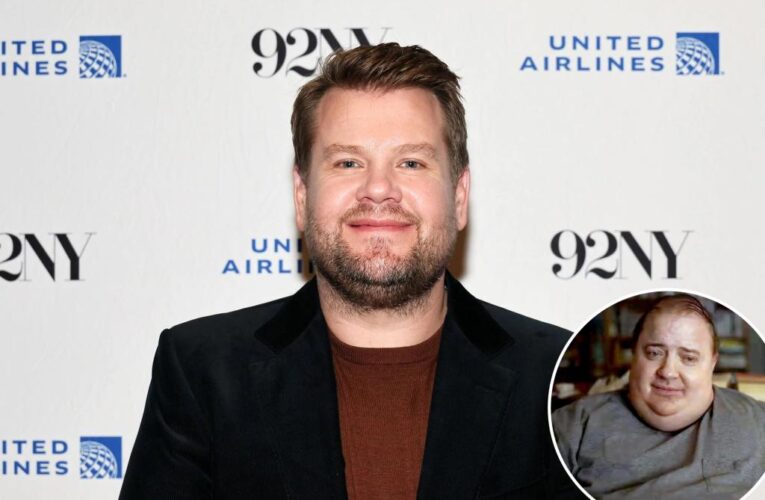 James Corden claims he was ‘The Whale’ before Brendan Fraser
