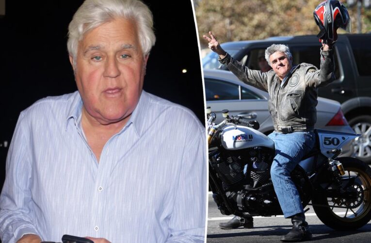 Jay Leno breaks collarbone, ribs in second accident in 2 months