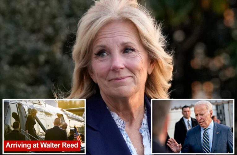 Jill Biden has cancerous lesions removed from face and chest