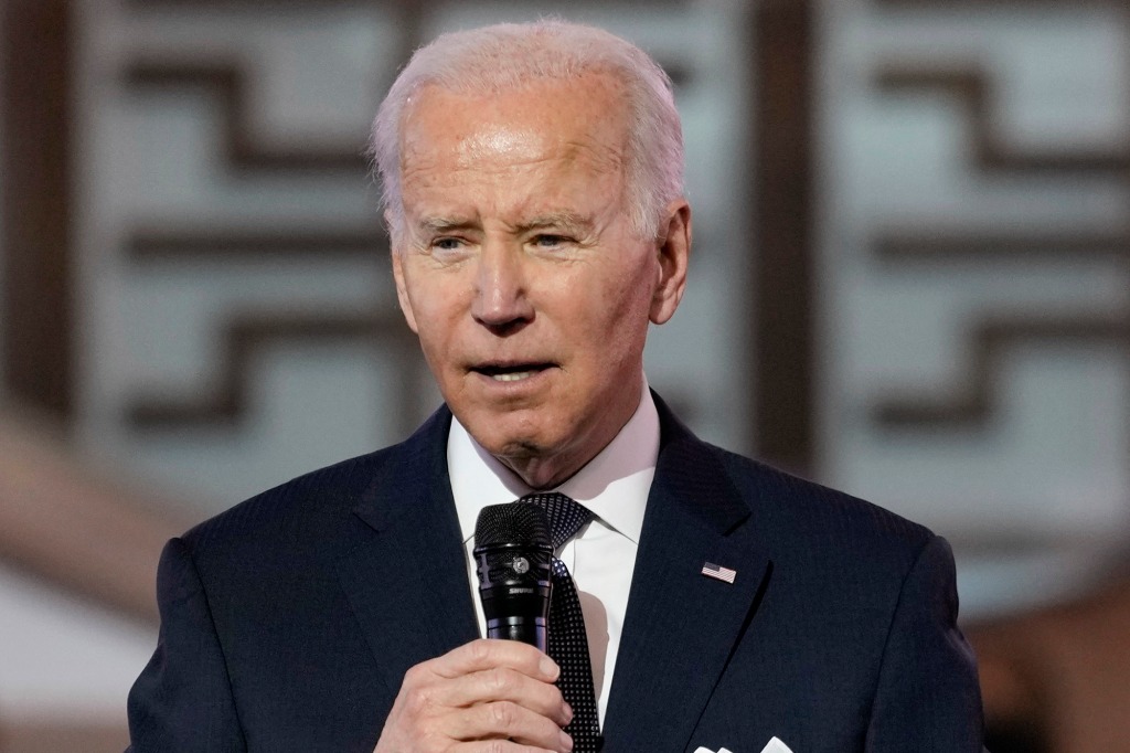 President Biden, shown speaking at a service Sunday honoring Martin Luther King Jr., has taken criticism for classified documents found at his Delaware home and a think tank that bears his name. 