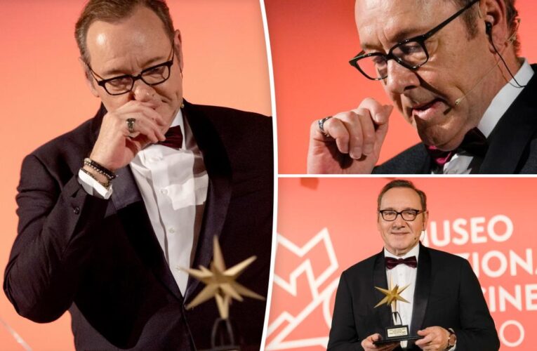 Kevin Spacey thanks museum for having ‘the balls’ to honor him