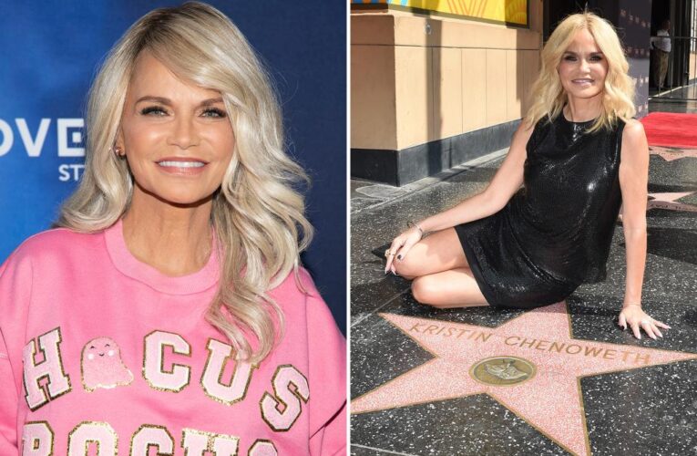 Kristin Chenoweth claims hair extensions saved her life after accident