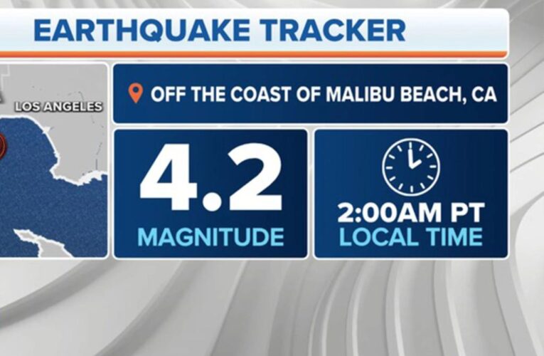 Magnitude 4.2 earthquake, multiple aftershocks shake Los Angeles area