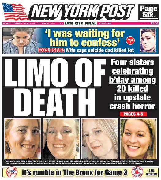 The Post covered the crash in 2018.