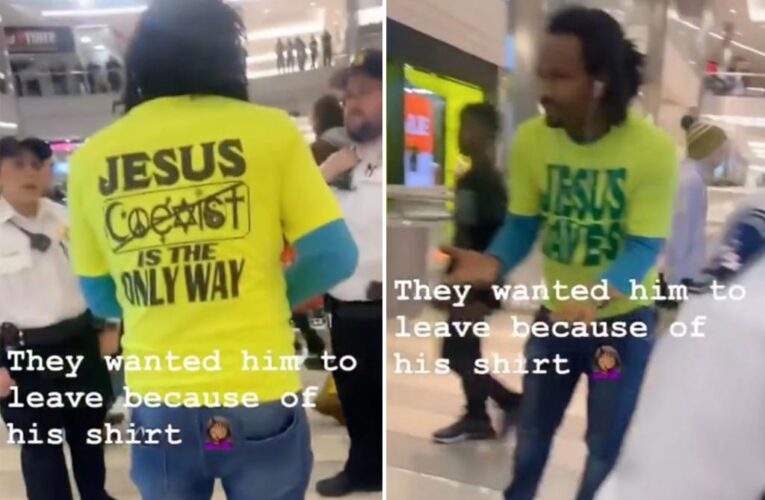 Man ordered to remove ‘Jesus is the only way’ shirt at Mall of America