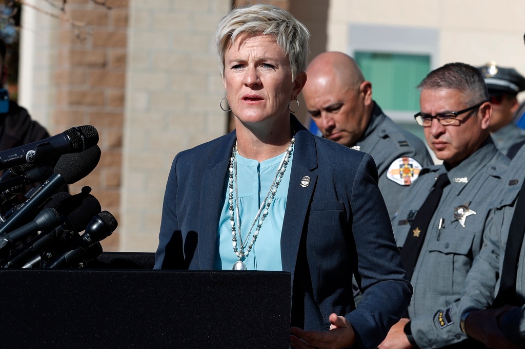 Santa Fe District Attorney Mary Carmack-Altwies said the decision to charge Baldwin and three others came after a nearly yearlong investigation.