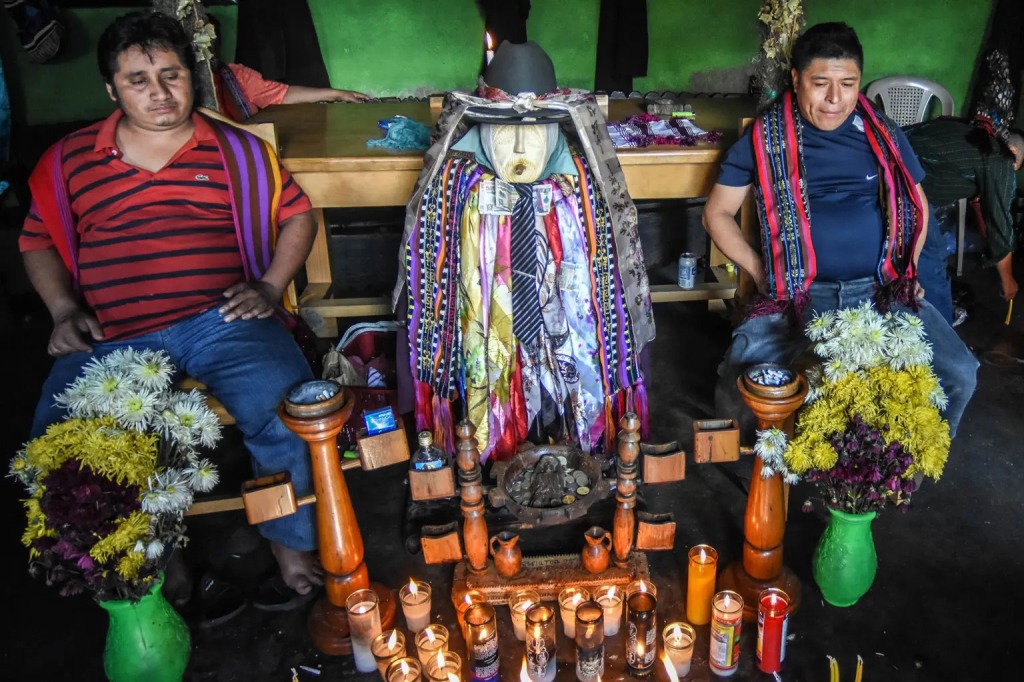 Santa Muerte altars are also popular in cartel stash houses.