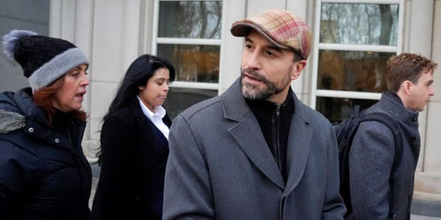 Cesar De Castro, attorney for Genaro Garcia Luna, Mexico's former top security official, arrives to Federal court in Brooklyn, Tuesday, Jan. 17, 2023, in New York. Luna goes on trial on charges of helping the Sinaloa Cartel traffic drugs and protect them from capture while he was serving as Mexico’s top security official.