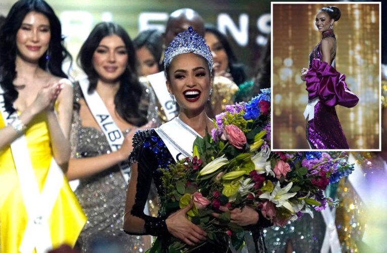 R’Bonney Gabriel of USA crowned Miss Universe