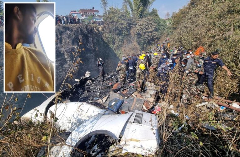 Video shows final moments before deadly plane crash in Nepal