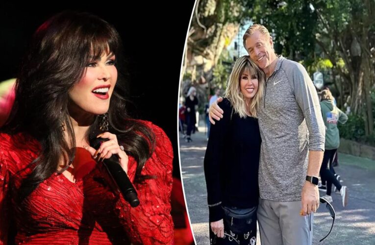 Marie Osmond debuts her new look in rare photo with husband Steve Craig at Disney World