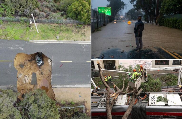 California’s river storms continue to slam state, severe weather threat emerges