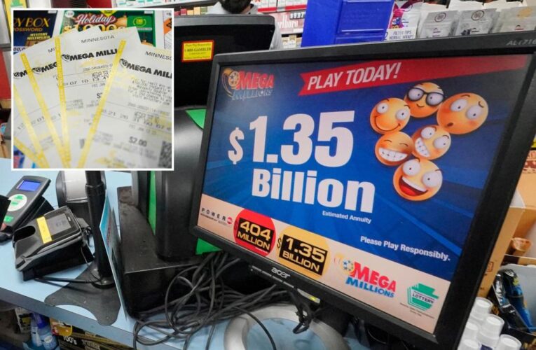 Mega Millions jackpot $1.35 billion winning ticket sold