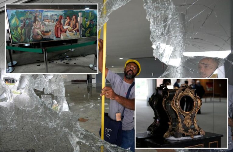 Brazil rioters destroyed priceless artistic treasures in assault on capital city