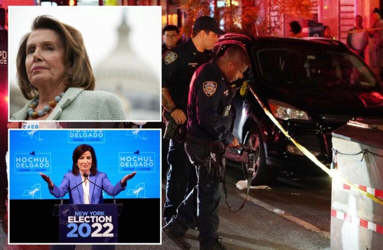 Pelosi faults Hochul, NY pols’ downplaying of crime for Democrats’ House loss