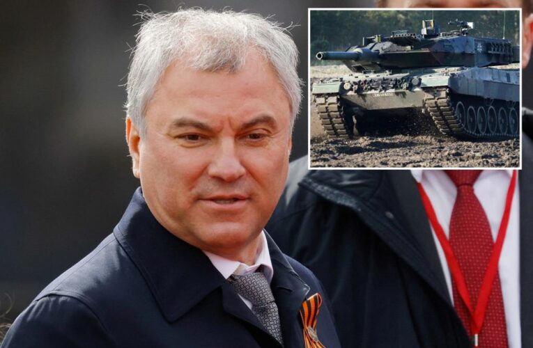 Vyacheslav Volodin issues warning to allies giving weapons to Ukraine