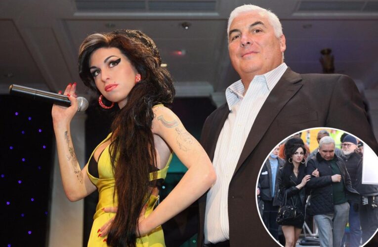 Amy Winehouse’s dad Mitch defends biopic after film set photos spark backlash