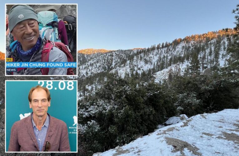 California searchers find hiker Jin Chung in area where Julian Sands is missing