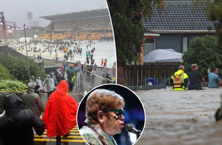 Elton John Auckland concert canceled due to wild weather