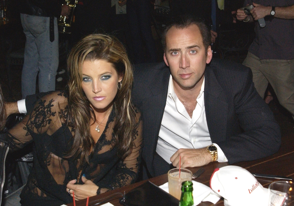 Lisa Marie was wed to Nicolas Cage for just a few months.