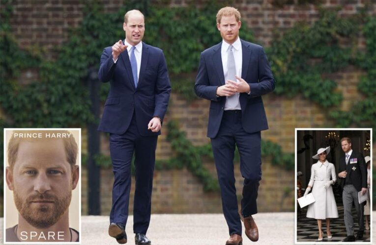 Prince Harry claims William attacked him over Meghan spat