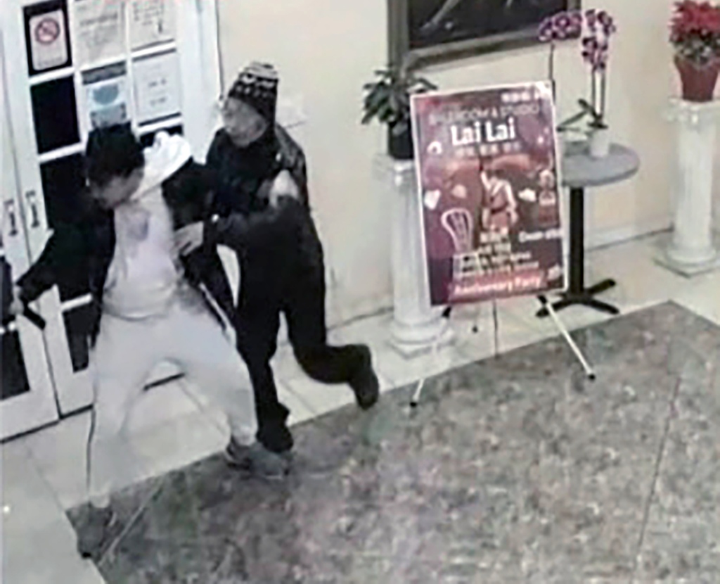 Tsay disarmed shooter Huu Can Tran, seen in surveillance video image, who later killed himself as cops closed in.