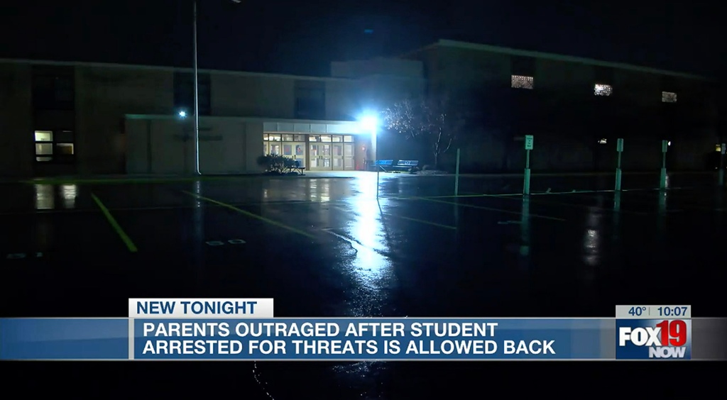 The district's school chief said the school is safe for students. 