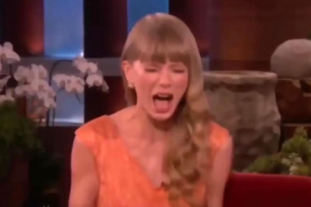 Taylor Swift gets upset on Ellen DeGeneres' show in 2012