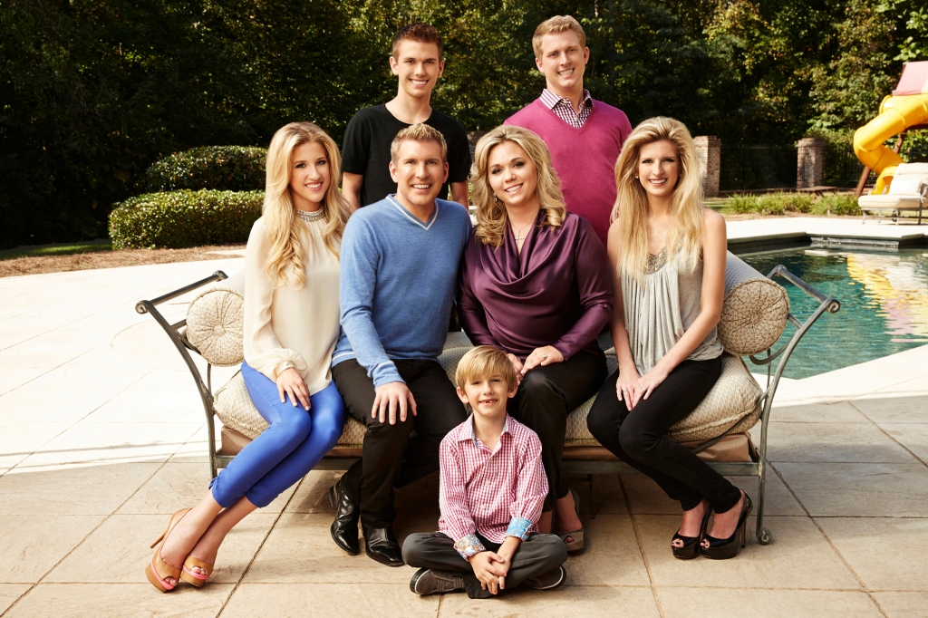 Todd Chrisley and his family in happier times.