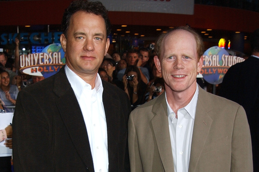 Tom Hanks & director Ron Howard (Photo by Gregg DeGuire/WireImage)