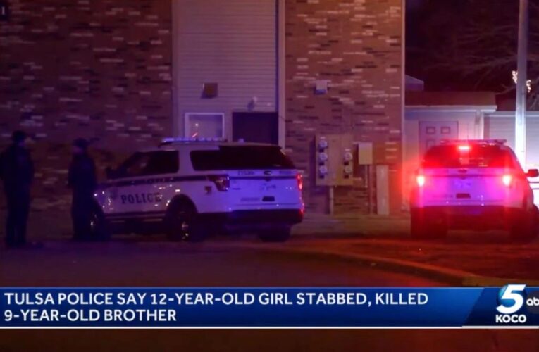 Tulsa girl stabs 9-year-old brother to death