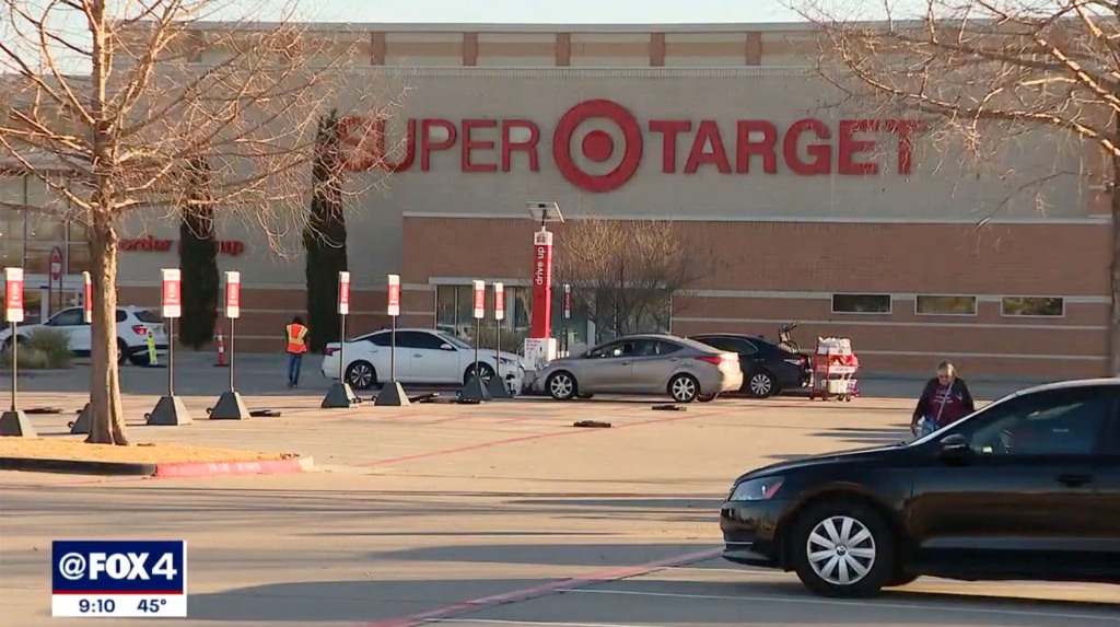 Police in Texas say two escaped inmates victimized a shopper at a Target in Frisco.