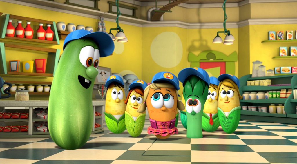 "VeggieTales" first started as a video series in the mid-1990s. It revolves around a number of animated vegetables that sing about the Christian faith.