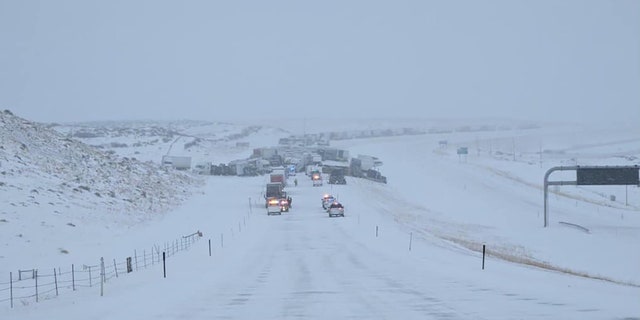 Two separate pileups involving 44 vehicles happened on I-80 in Wyoming over the weekend.