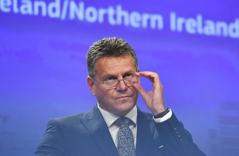 ‘We can see finishing line’ on Northern Ireland Protocol deal, EU chief Brexit negotiator says