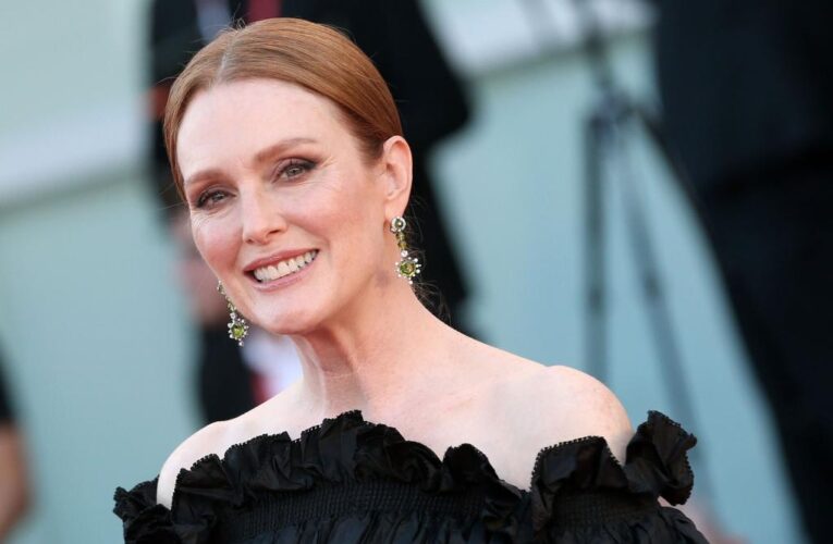 Julianne Moore holds firearm onscreen for the first time in 15 years