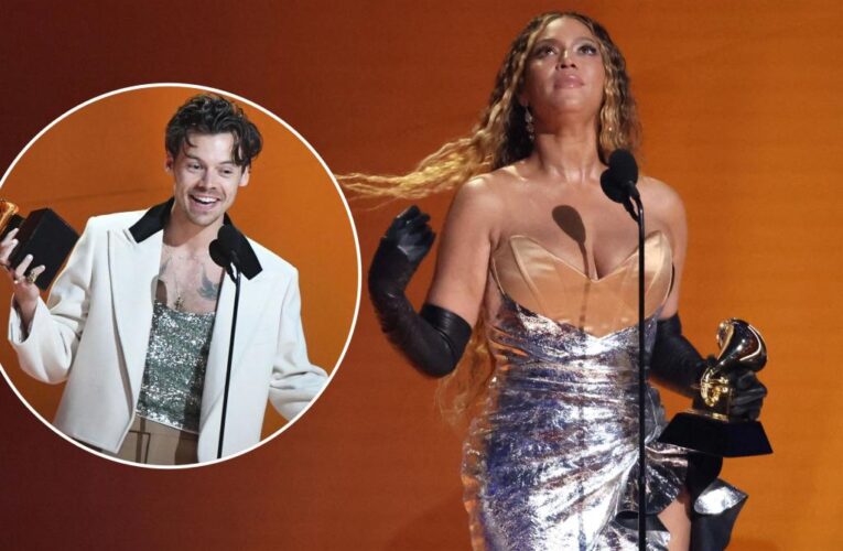 Record-breaking Beyonce robbed of big win by Harry Styles