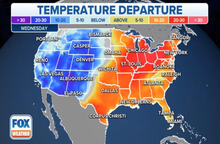 2 storms traversing US this week expected to bring severe weather