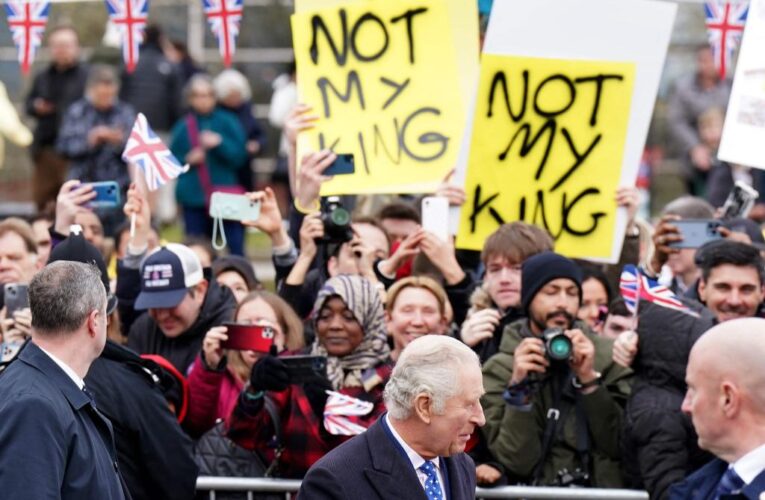 King Charles heckled by ‘Not My King’ protests at royal event