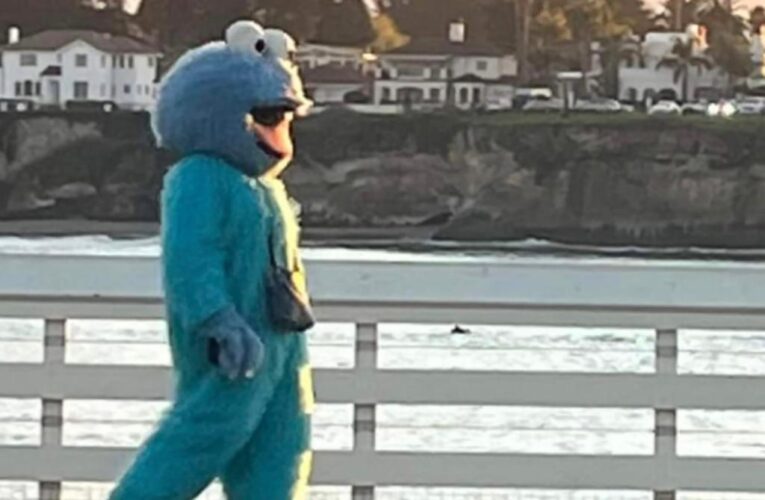 ‘Creepy’ Cookie Monster terrorizing town, cops warn: ‘Steer clear’
