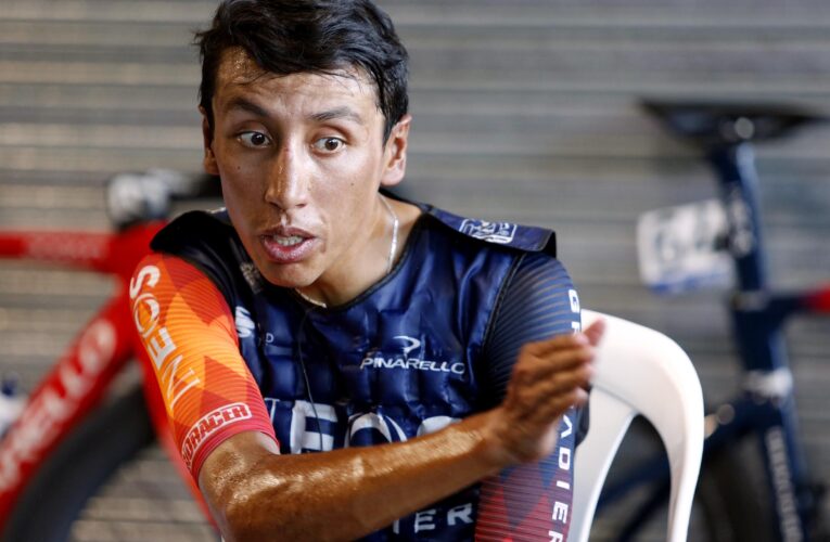 Egan Bernal confident for 2023 season after pulling out of Colombian national road race championship due to injury