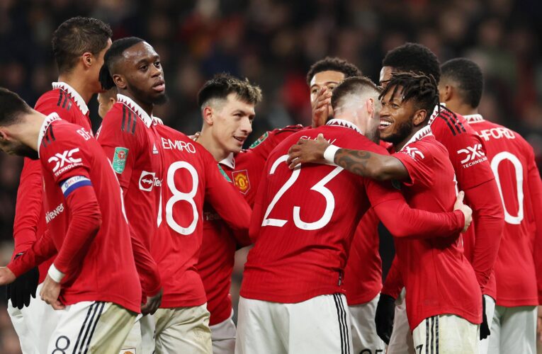 Man Utd 2-0 Nottingham Forest: Anthony Martial and Fred goals give Red Devils win to reach League Cup final