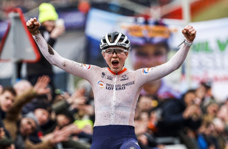 UCI Cyclo-cross World Championships: Fem van Empel wins her first elite women’s title in Hoogerheide
