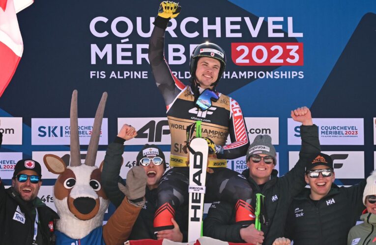 James Crawford: Surprise World Championships super-G gold medal win ‘surreal’ and ‘unbelievable’