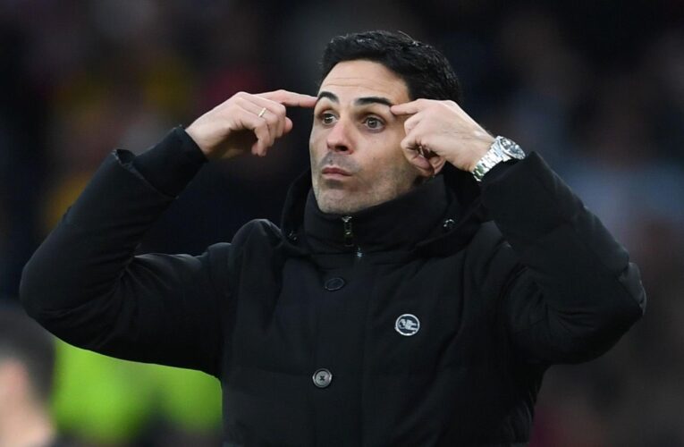 Mikel Arteta laments VAR decision to allow Ivan Toney’s goal to stand in Arsenal’s draw with Brentford