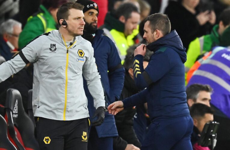 Nathan Jones defends decision to head down tunnel at final whistle of Southampton’s loss to Wolves